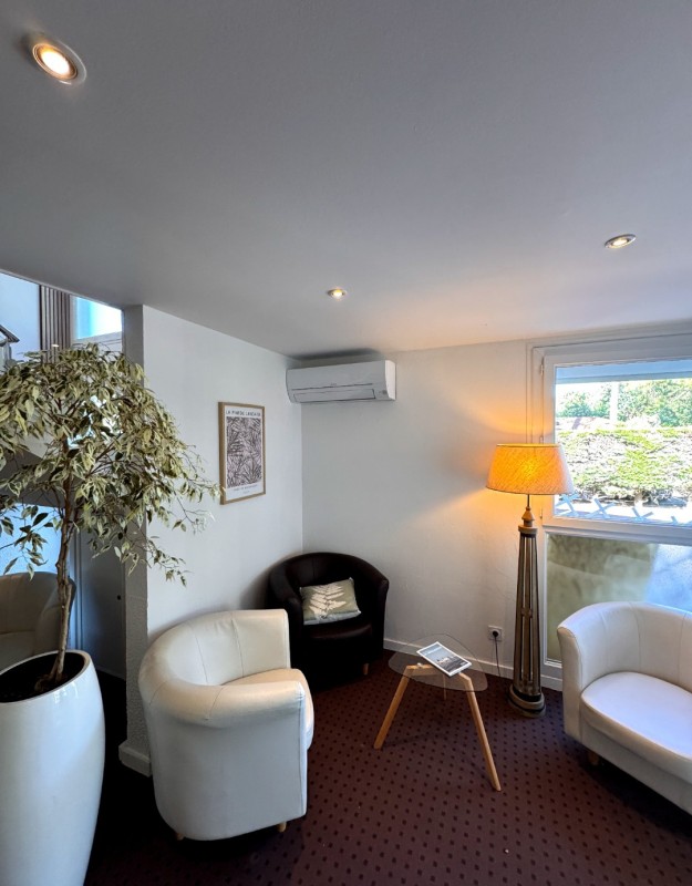 Installation climatisation hotel Biscarrosse