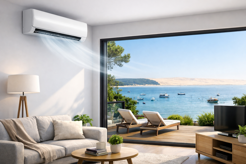 Climatisation Inverter : une technologie moderne, économique et performante pour un confort optimal sur le bassin d’Arcachon