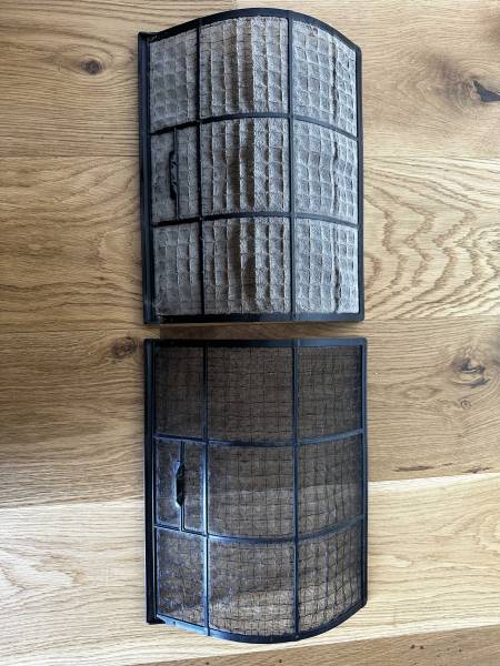 entretien et nettoyage des filtres climatisation réversible Mitsubishi