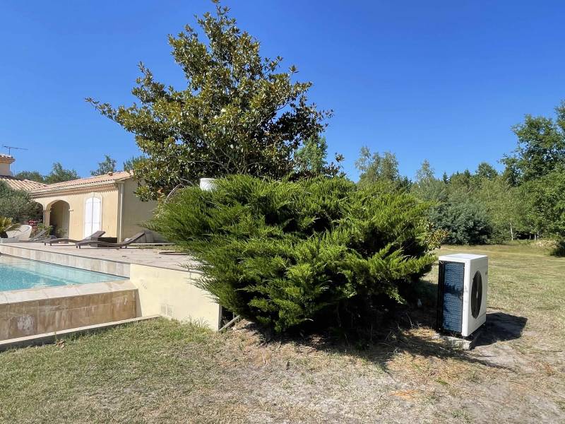 Pompe à chaleur piscine Teddington Cestas vue d'ensemble