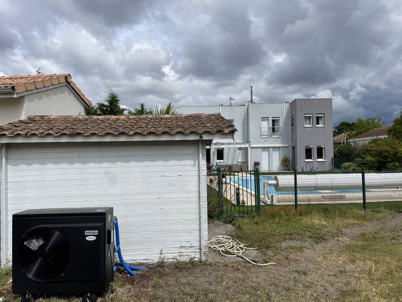 pompe à chaleur piscine teddginton vue d'ensemble Pessac