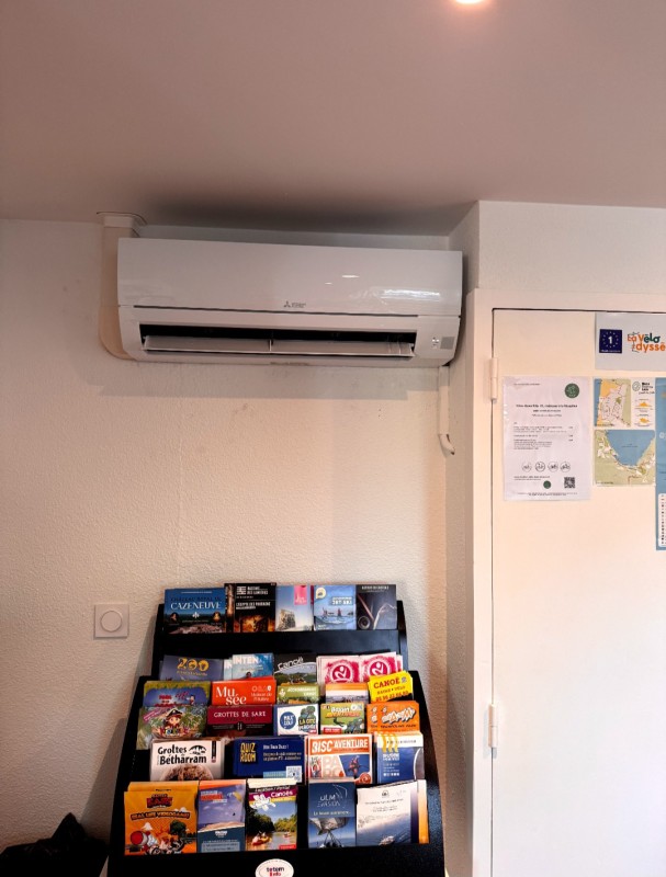 Installation climatisation hotel Biscarrosse