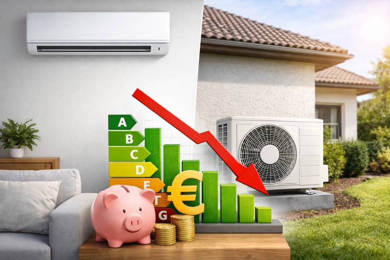Chauffer avec une climatisation réversible : une solution économique, performante et durable pour réduire vos dépenses énergétiques à Biganos